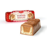 Reber Bites Chocolade- en Truffeltaart, cognactruffels op romige noga, omhuld met delicate Alpenmelkchocolade, 40 g (1 stuk)