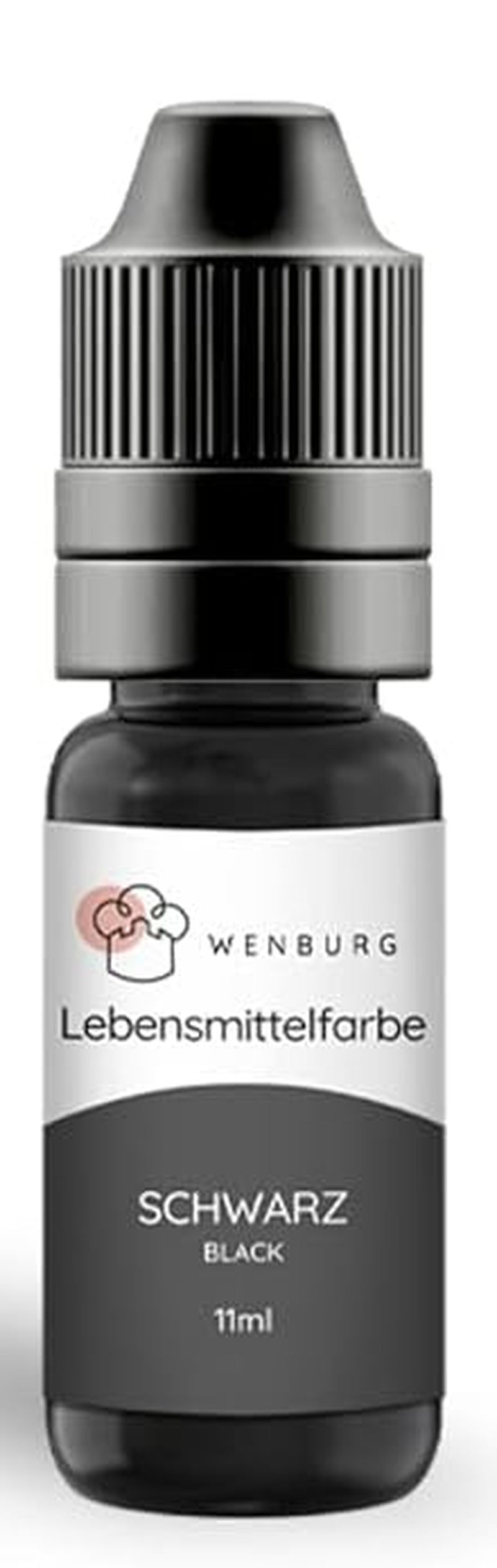 Wenburg voedingskleurstof, glitter, 11 ml, geconcentreerd, gemaakt in EU, vloeibaar. Voor het kleuren van deeg, drankjes, smaken, slijm - Goudglitter Voedselkleuring - Goudtaartkleuring - Goudglitter
