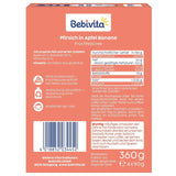 Perzik-, appel- en banaan-knijpbare zakjes - 16 (4 stuks, elk 4 x 90 g), geen toegevoegde suikers, glutenvrij, ideaal voor afhaalsnacks en zelfconsumptie