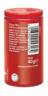 Bamboo Garden - Veggie Wokmix Würzmischung | Veganistische, natuurlijke ingrediënten | 40 g per dosis