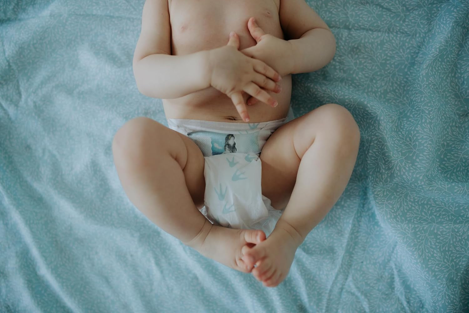 Biologische luiers maat 1 newborn (2-5 kg), 1 zakje met 27 luiers