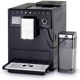 Melitta CI Touch - Volautomatische espressomachine met melksysteem, espressomachine met geïntegreerde koffiemolen en melkopschuimer, b.v. voor espresso of cappuccino, zilver