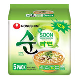 NONGSHIM - Binnenkort Veggie Ramyun Instant Noedels - 6 x 112 g - Multipakket
