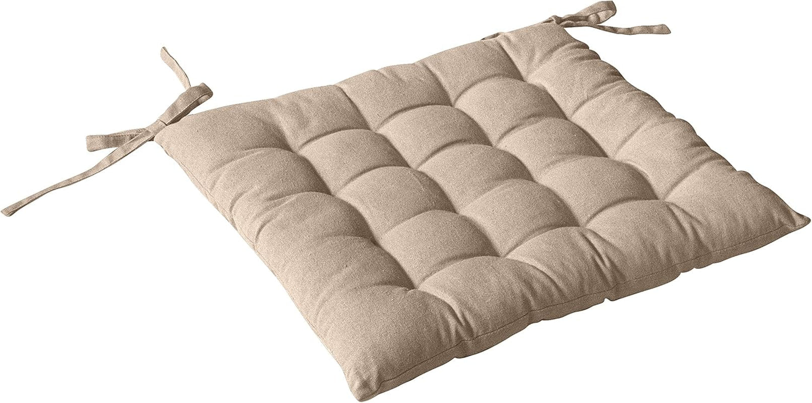 Quilt met 4 bobbels, jute, 90 X 190 Cm, klei, 2007AGCHLJT090190, 90 X 190 Cm Quilts en quilts Naty Shop Natura