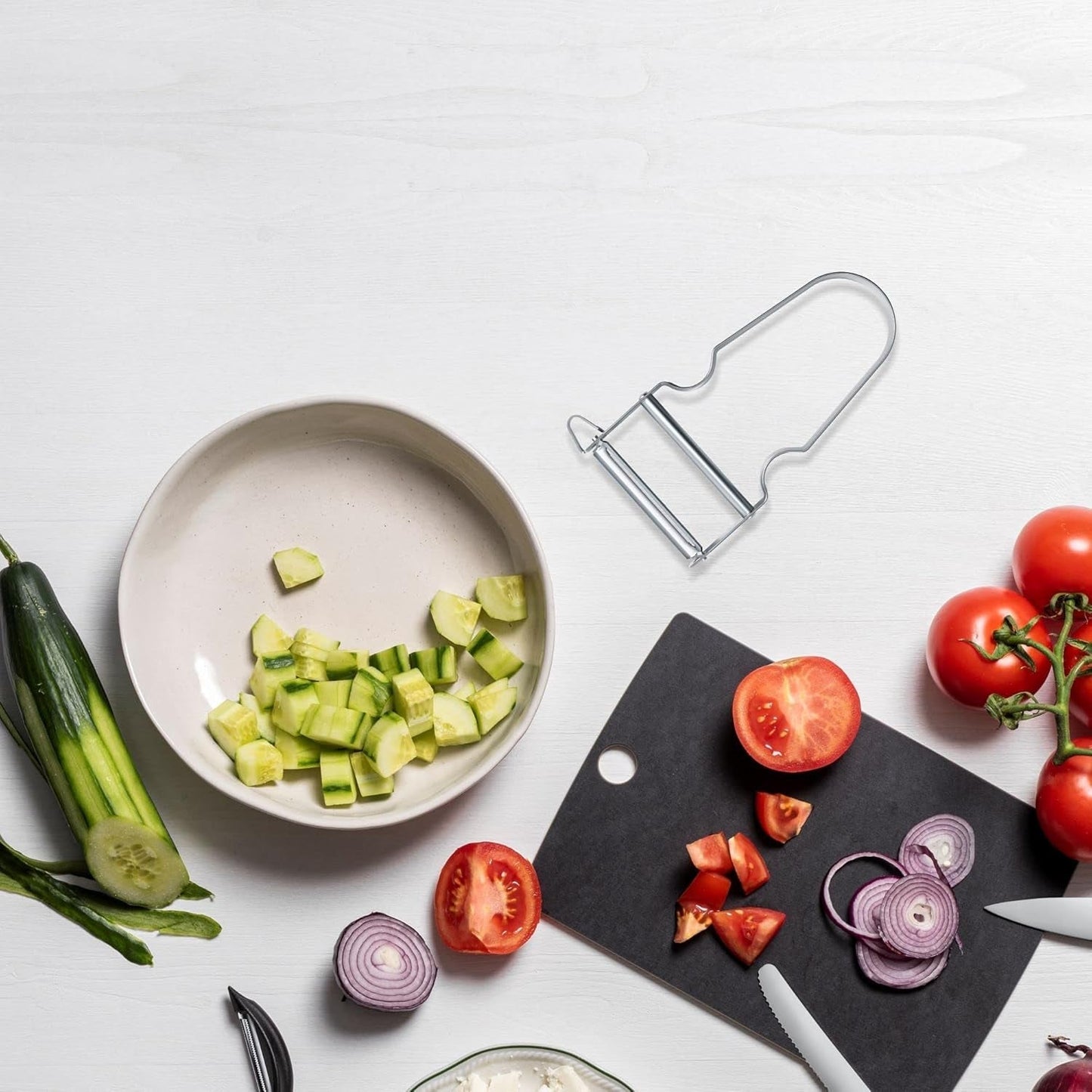 Victorinox STAR dunschiller, Aardappelschiller, Tweesnijdend, Met pendelmes Schiller Naty Shop