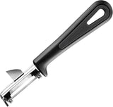 Westmark 29092270 Sparschäler Gallant, Pp/Tpe/Edelstahl, Schwarz / Rot, 16,5 X 3,7 X 2 Cm Dunschiller Naty Shop Zacht (voor linkshandigen)