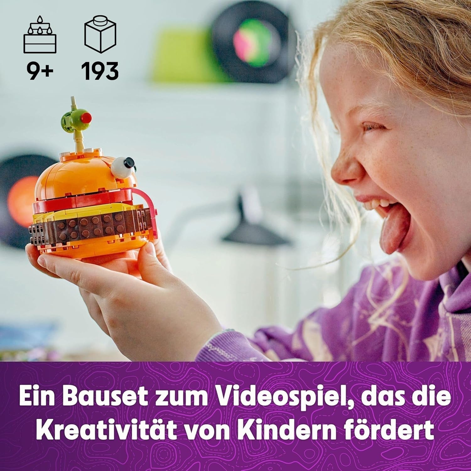 LEGO Fortnite Durrr Burger, videogamebouwset voor gamers vanaf 9 jaar, displaymodel, verzamelfiguur, cadeau voor kinderen, tieners en volwassenen, verzamelobject 77070 Bouwsets Besuche in LEGO-Store