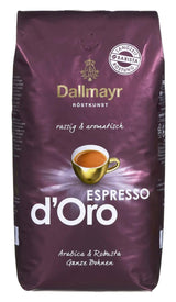Espresso d'Oro hele bonen 8x 1000g (8000g) - sterk gearomatiseerde koffie