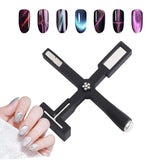 14 Stück Nail Art Werkzeug Magnetstift DIY Magic 3D Magnet Stick Set Verwendung Mit Cat Eye Gel Pulver Oder Nagelack - Magnetic Stift Katze Eye Pen voor ideale Katzenaugen Magische Effekt