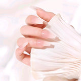 20 Jelly-nagellijmtabletten - Doorzichtige, sterke dubbelzijdige zelfklevende pads Waterdicht Herbruikbaar Druk op nagels DIY-manicureset Nagelaccessoires