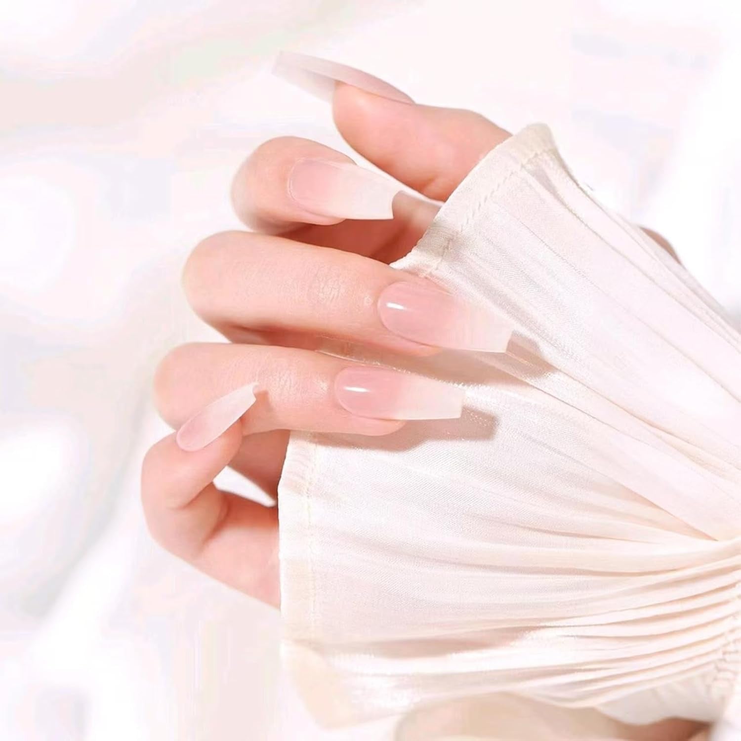 20 Jelly-nagellijmtabletten - Doorzichtige, sterke dubbelzijdige zelfklevende pads Waterdicht Herbruikbaar Druk op nagels DIY-manicureset Nagelaccessoires