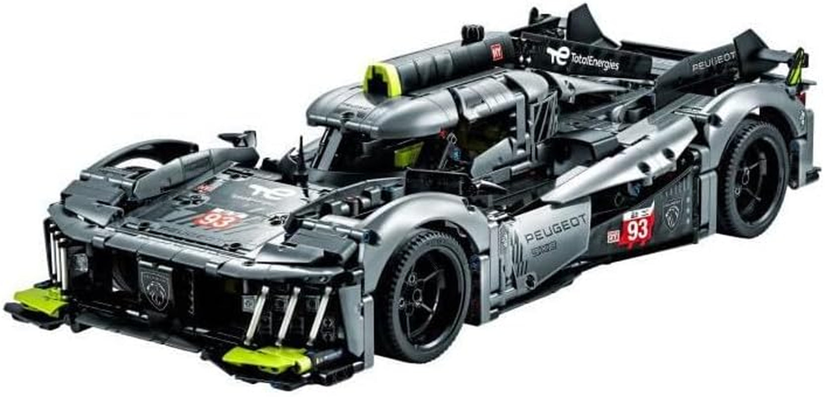 LEGO 42156 Technic Peugeot 9X8 24H Le Mans Hybrid Hypercar Legendarische racewagen Model voor volwassenen, motorsportwagen op schaal 1:10, verzamelbaar voor gevorderde spelers Bouwpakketten