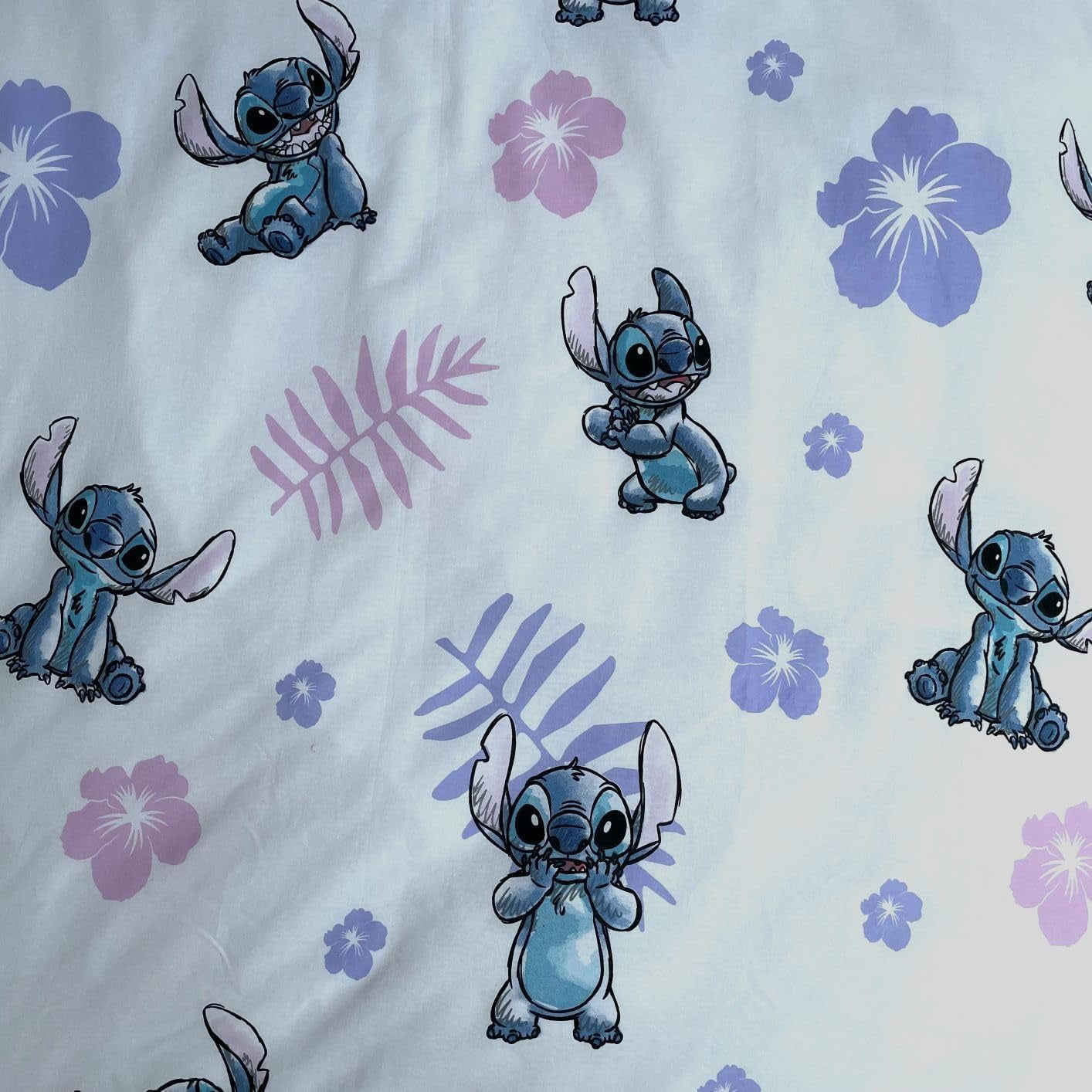 Lilo en Stitch 2-delig beddengoed voor kinderen, 100% katoen Beddengoed - kinderen Naty Shop