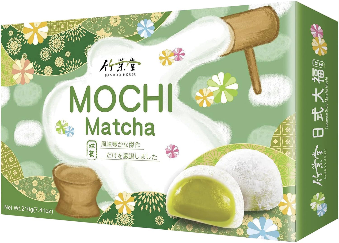 BAMBOEHUIS Mochi, Matcha, 210 g
