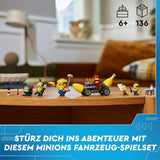 LEGO I - Simply Incorrigible 4 Minions en de Bananenmachine Speelset voor I - Simply Incorrigible 4 Kinderspeelgoed Minions Creatief cadeau voor jongens en meisjes vanaf 6 jaar 75580 Bouwsets Beuche in LEGO-Store