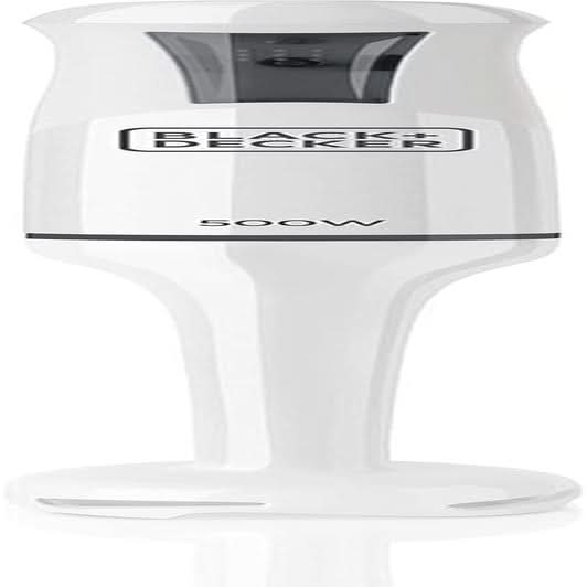BLACK+DECKER Keukenmixer | BXHBA1500E | 1500 Watt | 20 snelheden | Turbo | Edelstahl | Spritzschutz | Inclusief Pürieraufsatz, Schneebesen, Zerkleinerer en Messbecher Kitchen Naty Shop Single 1 Zubehörteil 500W