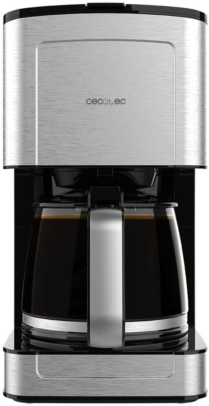 Espresso met filter Cecotec Coffee 66 Drop and Touch, vermogen 950 W, 1,5 L, 12 kopjes, touchscreen, glazen karaf, 24-uurs timer, 6 schakelaars, herbruikbaar gaasfilter