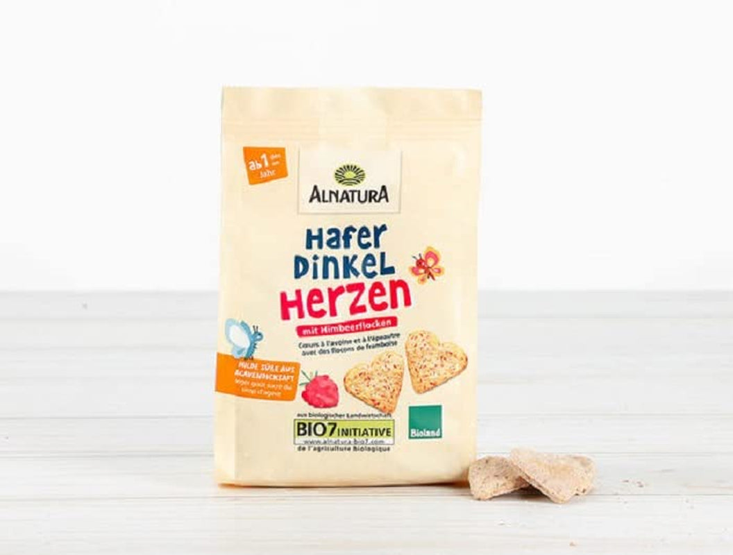 Biologische haver- en speltharten, vanaf 1 jaar, 125 g