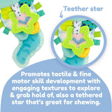 LAMAZE Alise Axolotl - Clip & Go kinderwagenspeelgoed - Zintuiglijk babyspeelgoed - 0-6 maanden vroeg leerspeelgoed - Vakkundig ontworpen voor pasgeborenen - Kraamcadeaus Bebe Naty Shop Speelgoed