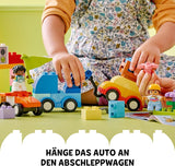 LEGO DUPLO Klassieke stenen doos, auto's en vrachtwagens, voertuigspeelset voor kinderen vanaf 1,5 jaar, creatief leerspeelgoed, autospeelgoed en raceautoset 10439 Bouwsets Besuche in LEGO-Store