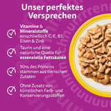 Whiskas 7+ Natvoer voor katten Selectie van gevogelte in saus 24 x 85 g (2 verpakkingen) - Hoogwaardig natvoer vanaf 7 jaar in 48 serveerzakjes