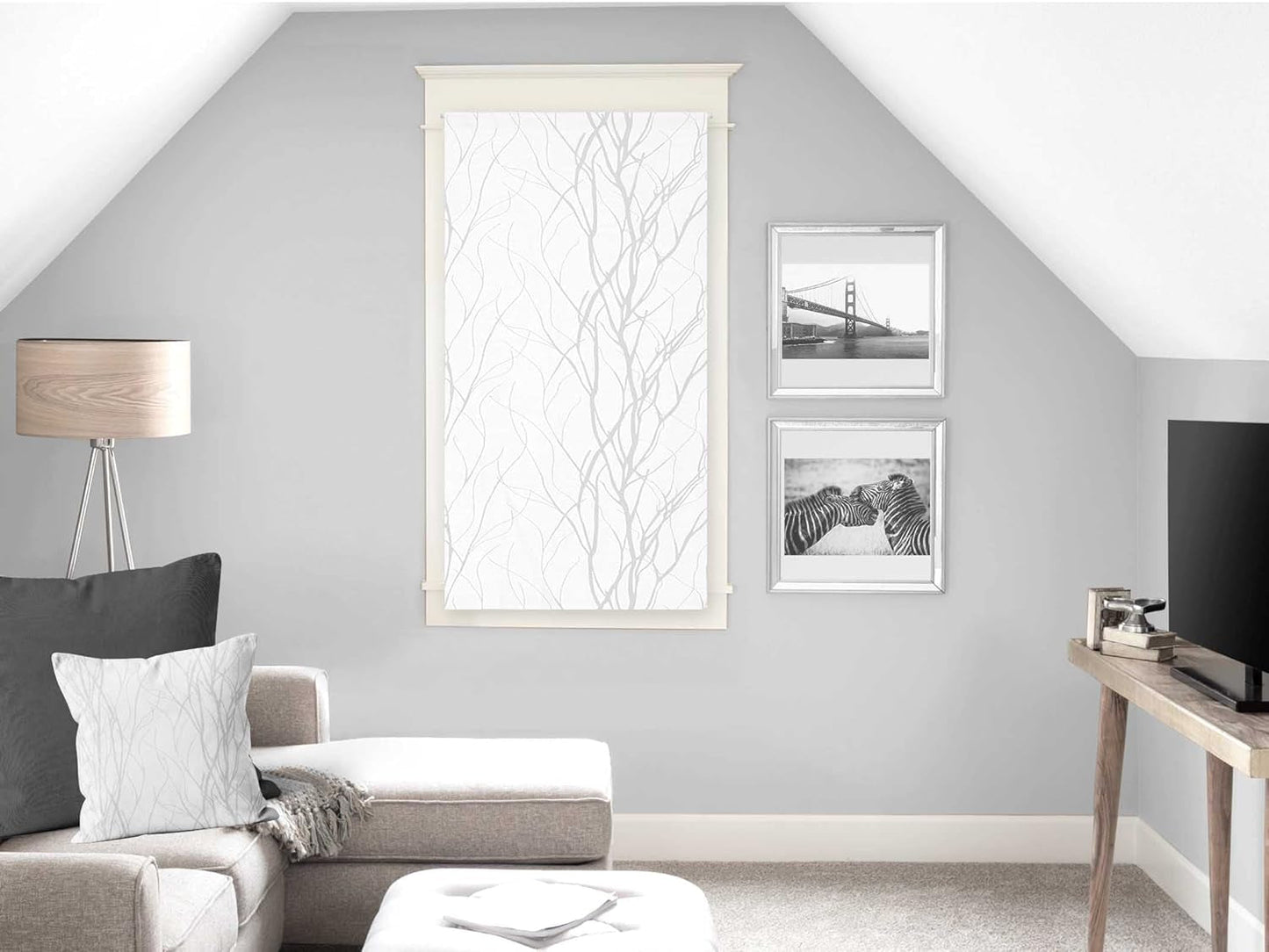 Soleil D'Ocre Liane Bise-Bise, Polyester, Wit, 70 X 200 Cm Dekbedden en quilts Naty Shop Wit H90 X B45 Cm (pak van 1)