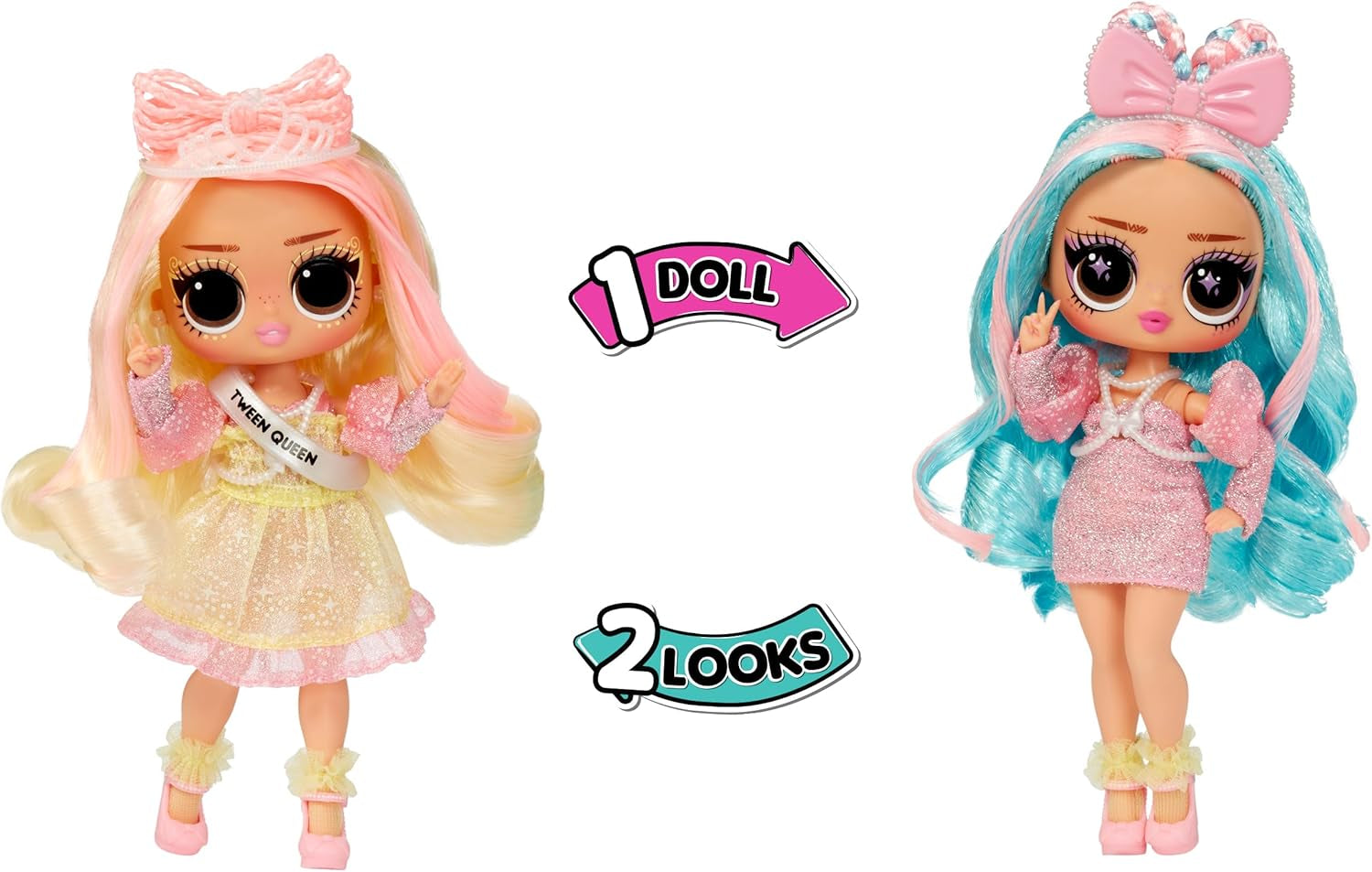 LOL. Surprise Tweens Surprise Swap Series - Braids-2-Waves Winnie - Modepuppe met meer dan 20 jaar inclusief styling-kop en fantastische mode en accessoires - voor kinderen vanaf 4 jaar
