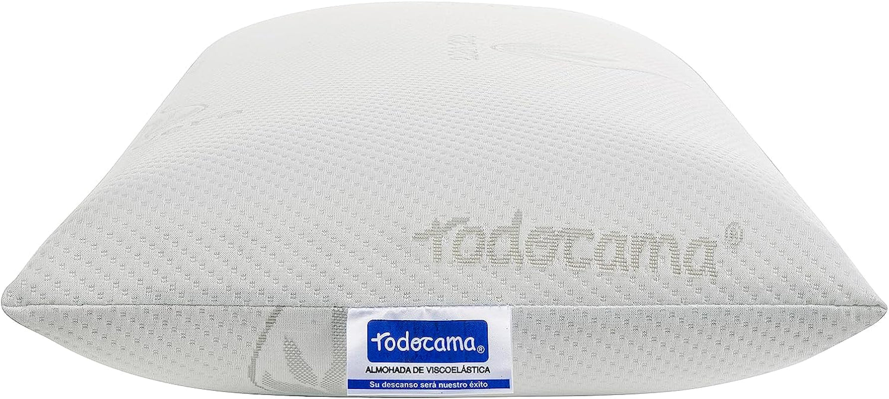 Todocama - Memory kussen, aloë vera, 2 stuks, 70 cm, wit Naty Shop standaard kussens
