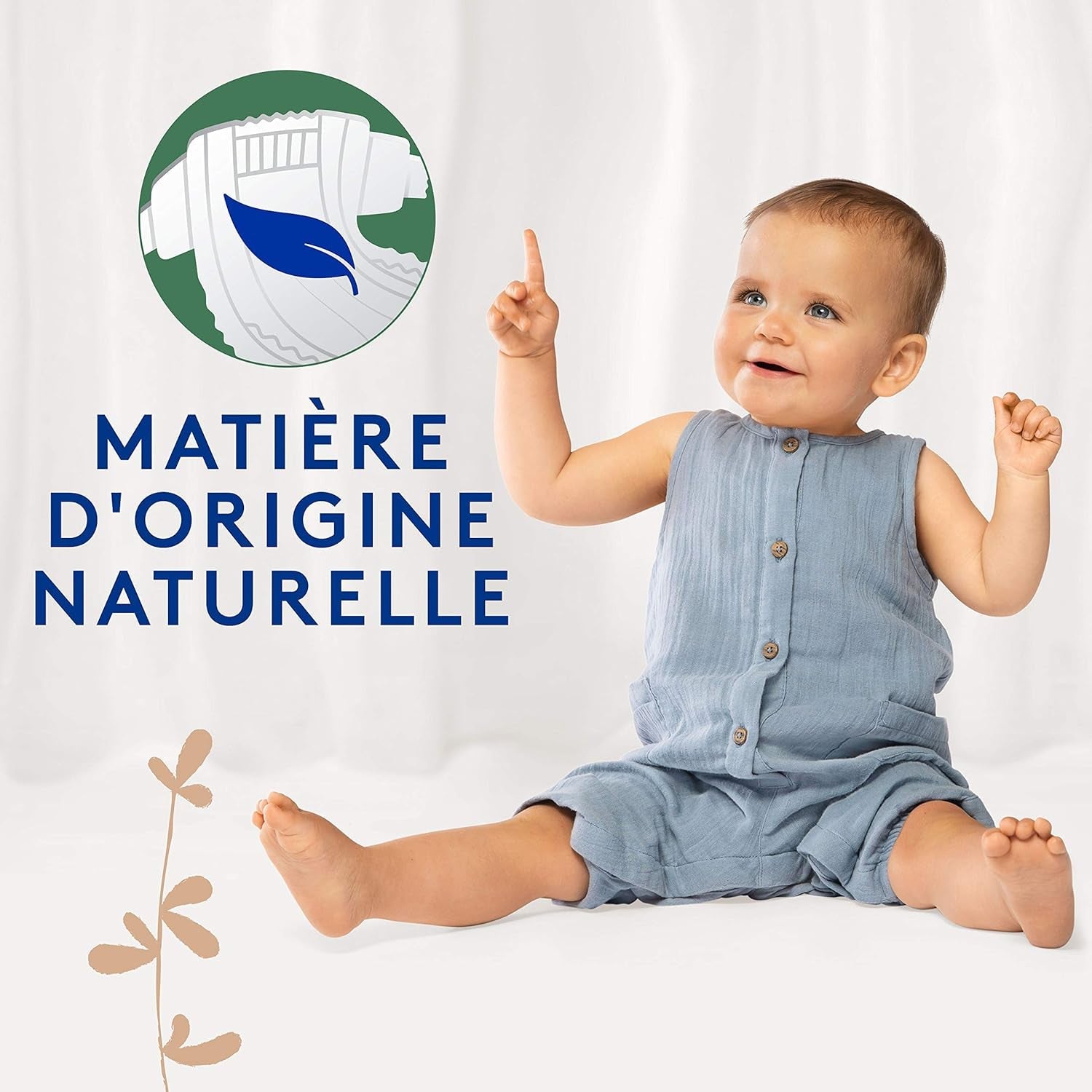 Douceur Naturelle – Luiers maat 3 (5-9 kg) 1 maandverpakking – 172 luiers