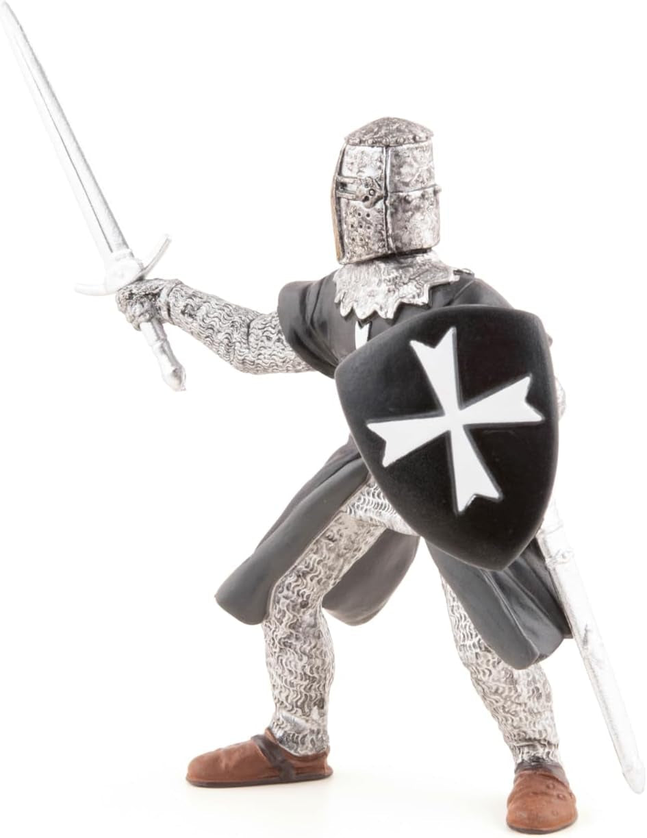 Papo -Handbeschilderd - Figuren -Middeleeuws-Fantasie - Ridders van Sint-Jan met zwaard-39938-Verzamelobject-Voor kinderen - Geschikt voor jongens en meisjes - Vanaf 3 jaar Actiefiguren Naty Shop