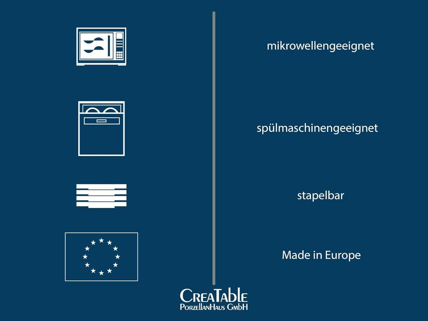 CreaTable, 16999, Flora ORCHARD-serie, 16-delige serviesset voor 4 personen, porseleinen combiservies, vaatwasser- en magnetronbestendig, gemaakt in Europa