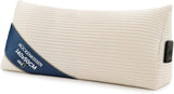 Verenkussen, rugkussen, fluwelen kussen, breedte 70 cm - leeskussen voor bed, bank en bank, groot bankkussen, muurkussen, bankkussen, leeskussen, rugsteunkussen, lichtgrijs