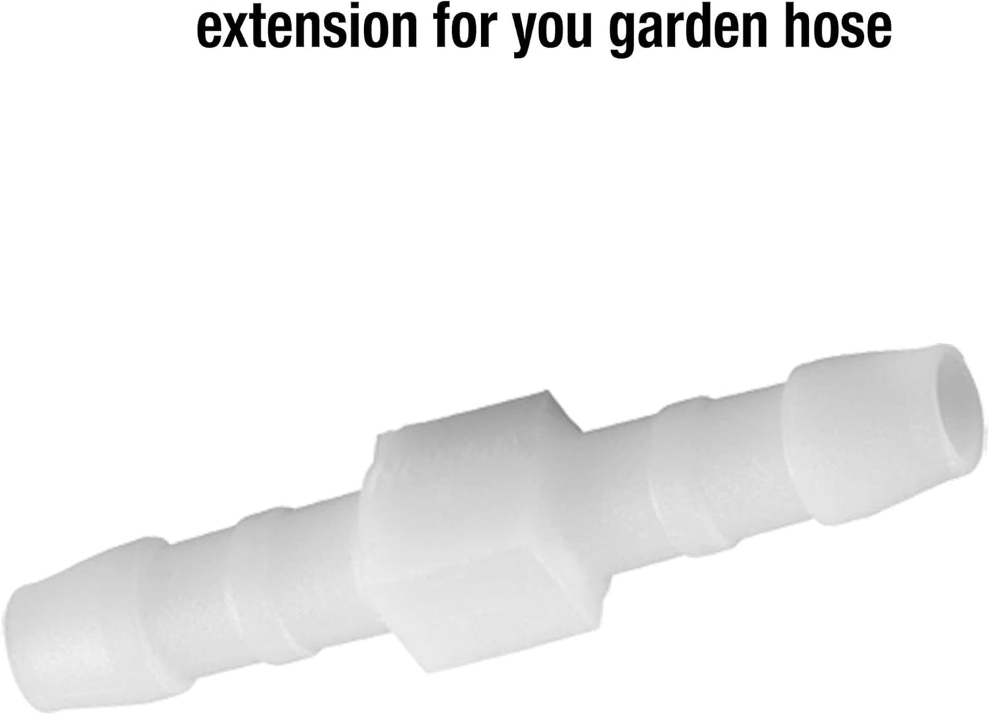Gardena slangconnector: kunststof accessoire voor het repareren van slangen/verlengen van 10 mm slangen (7293-20)
