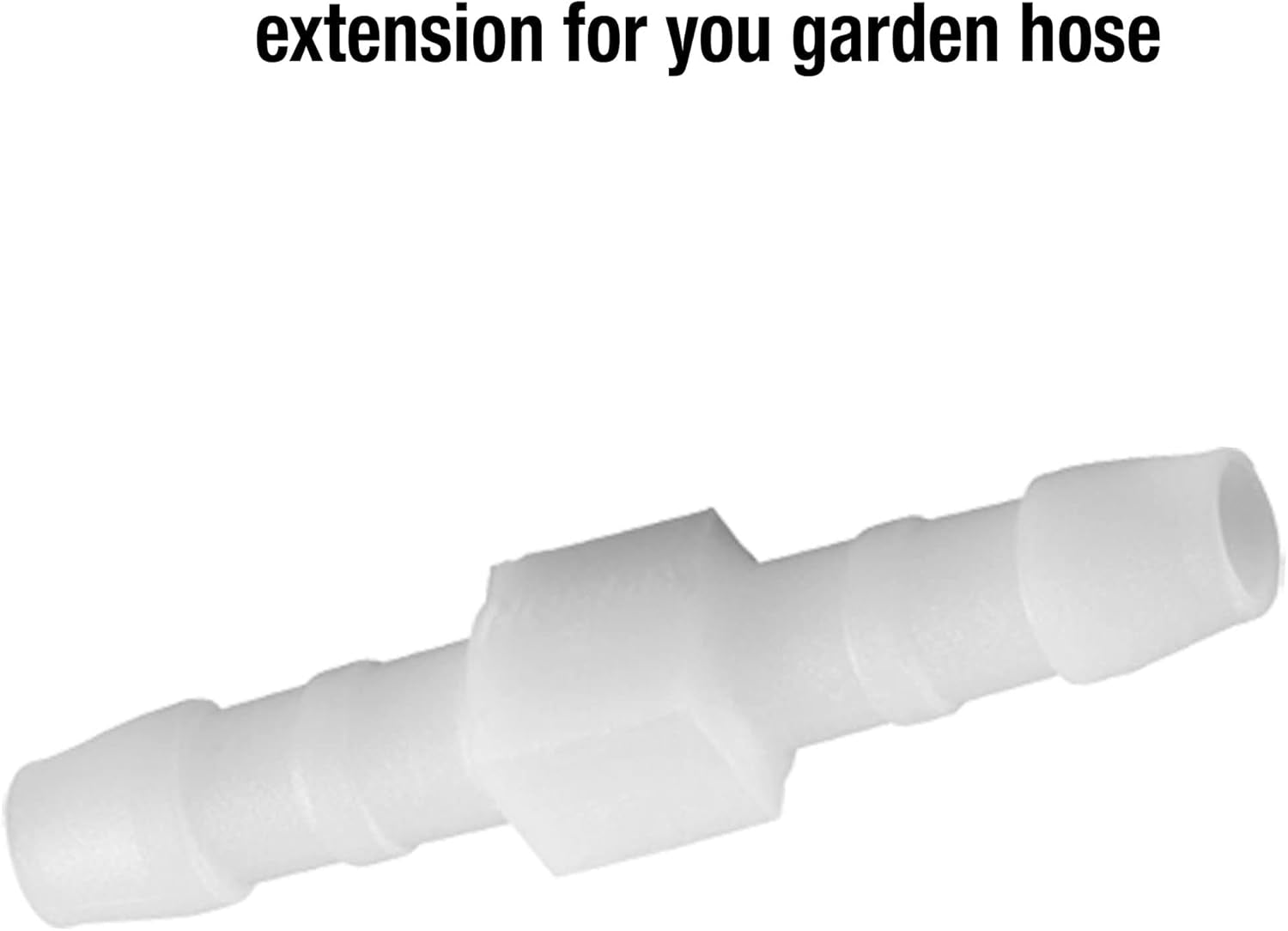 Gardena slangconnector: kunststof accessoire voor het repareren van slangen/verlengen van 10 mm slangen (7293-20)