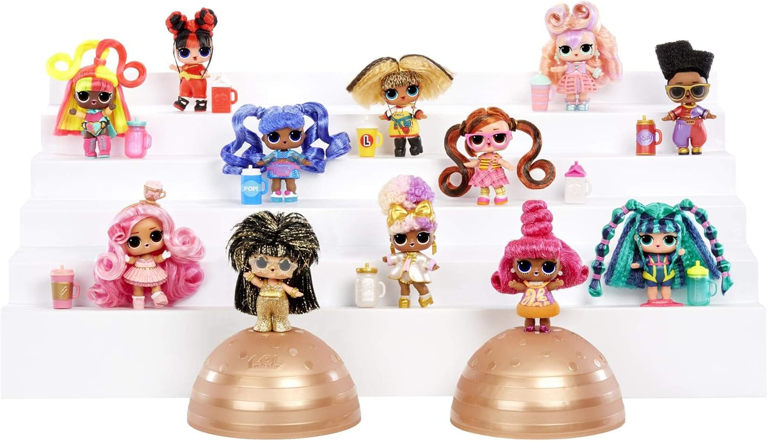 LOL Surprise verzamelpoppen voor meisjes - Met 15 verschillende verrassingen en kapsels - #Hairvibes Dolls