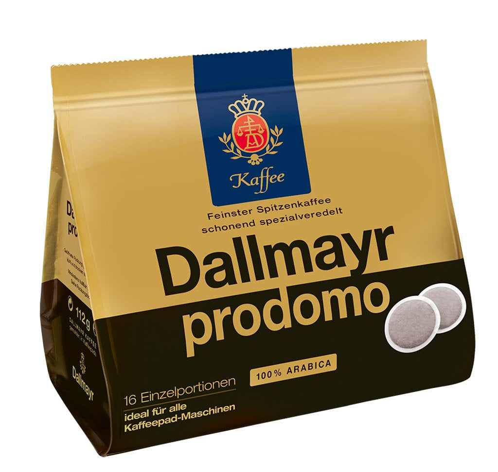Kaffee Prodomo Kaffeepads, 5er-pakket (5 x 16 pads)