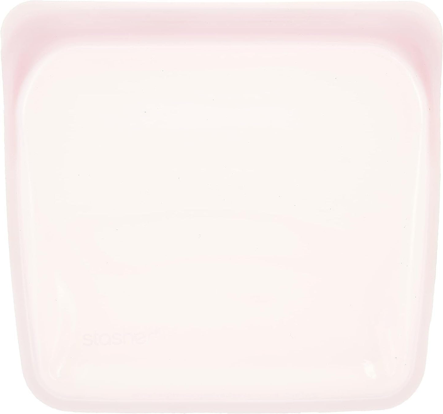 Stasher Bag Herbruikbare premium siliconen voedselzak Sandwichzak Doorzichtig Duurzaam Oven Vaatwasmachine Vriezerveilig Milieuvriendelijke lunchtas Lekvrij 828 ml voedselbewaardozen Naty Shop Rozenkwarts