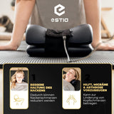 Nekstretcher met warmte, Nekstretcher voor nekpijn, Nekstretcher voor hoofdpijn, Bewolkte nek voor nekstrekking, Orthopedie Cervicale Orthopedische Kussens Naty Shop
