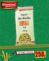 DIAMOND Mie Noodles, tarwenoedels zonder ei, snel en gemakkelijk te bereiden, vegetarisch - 8 x 250 g