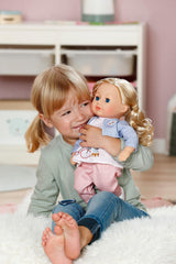 BABY born Sophia Rose - zachte pop van 36 cm - Pop met hoogwaardig blond haar en slaperige ogen - Geschikt voor kinderen vanaf 1 jaar