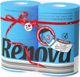 Renova toiletpapier, groen, 4 rollen