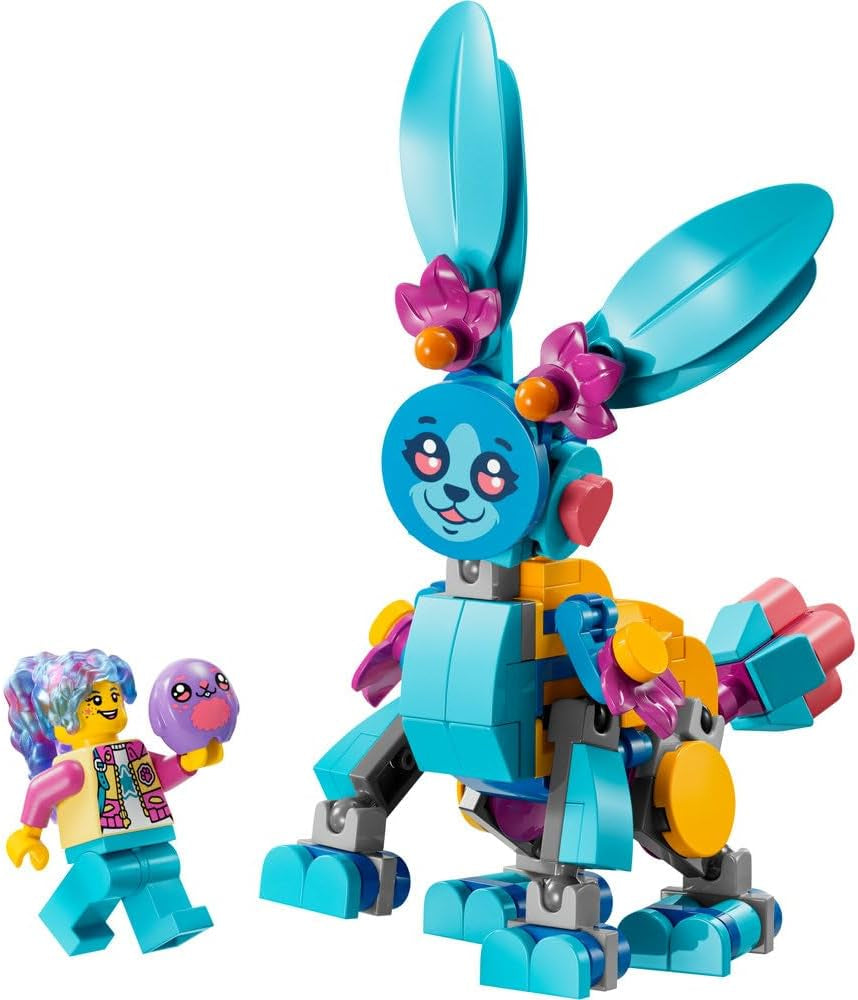 LEGO Dreamzzz Bunchus Creatieve dierenavonturen Kinderspeelgoed Bunny 20-in-1 fantasiespeelset met minifiguur Izzie Cadeau voor meisjes en jongens vanaf 7 jaar oud 71488 Bouwsets