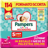 Pampers Baby Dry Pants en Fit Prime Maxi luiers, maat 138, maat 4 (8-15 kg), 1 maand gratis online bij de sportschool
