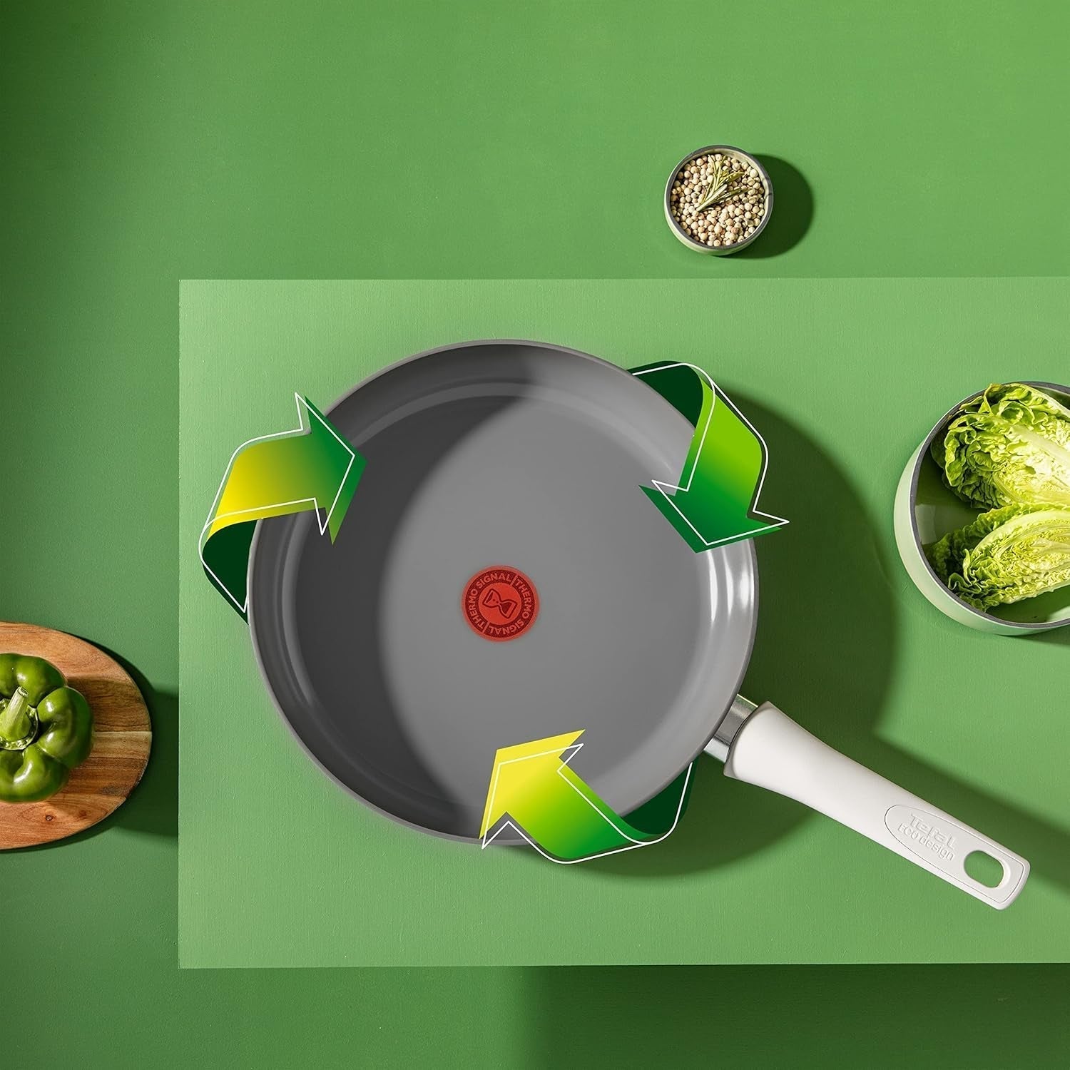 Tefal C42706 Vernieuw op pan 28 cm met keramische afdichting Potten en pannen Naty Shop