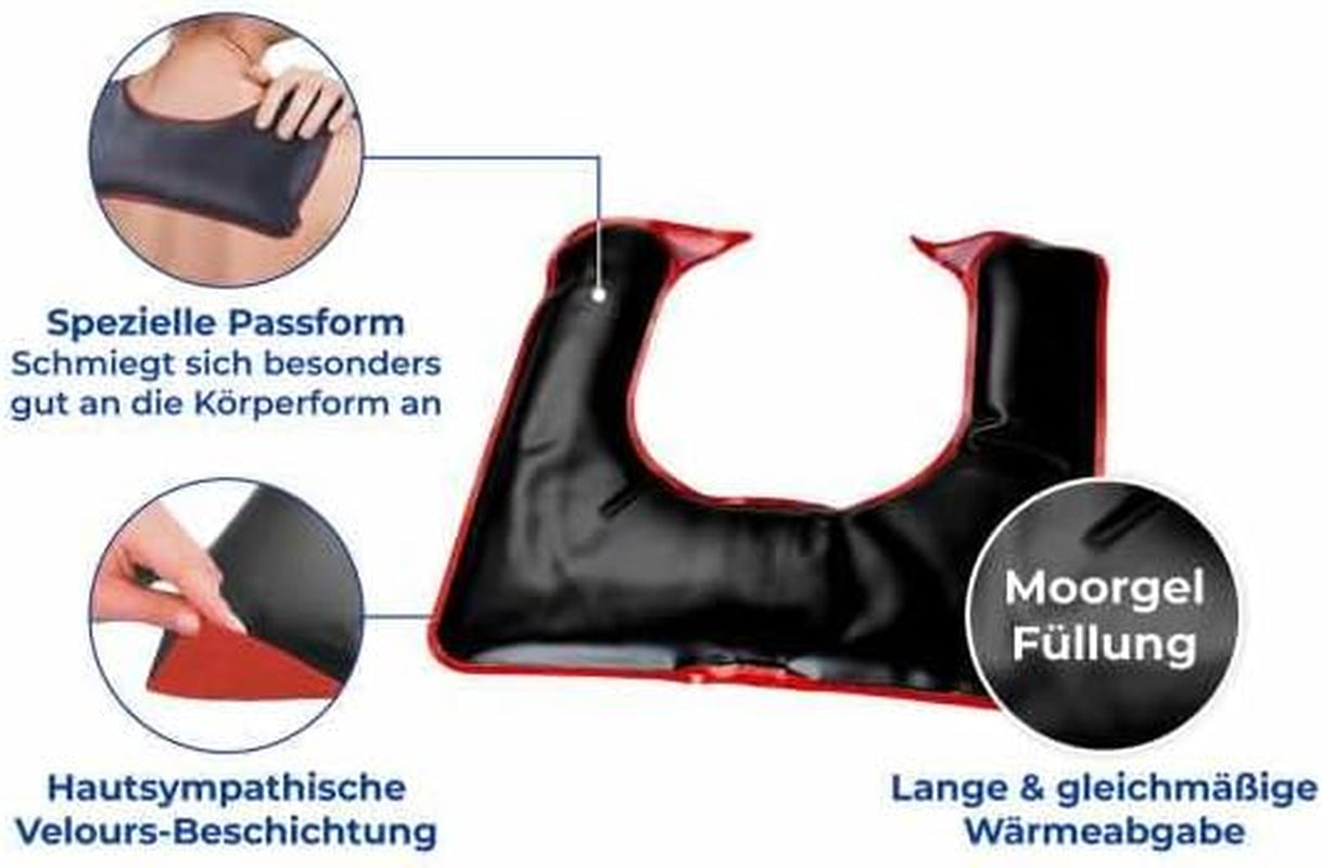 Maximex Moor Nekkussen Magnetron Rustgevende Warmte Tegen Spanning Speciale Pasvorm Afmetingen (L X H X D): 30,5 X 1 X 29 Cm Orthopedische Cervicale Kussens Naty Shop