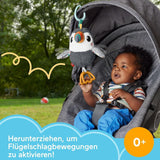 FISHER-PRICE Flap & Go Toekan - Wandelwagenknuffel Bevordert de fijne motoriek en zintuiglijke vaardigheden bij pasgeborenen vanaf de geboorte HNX66 Babyspeelgoed Naty Shop