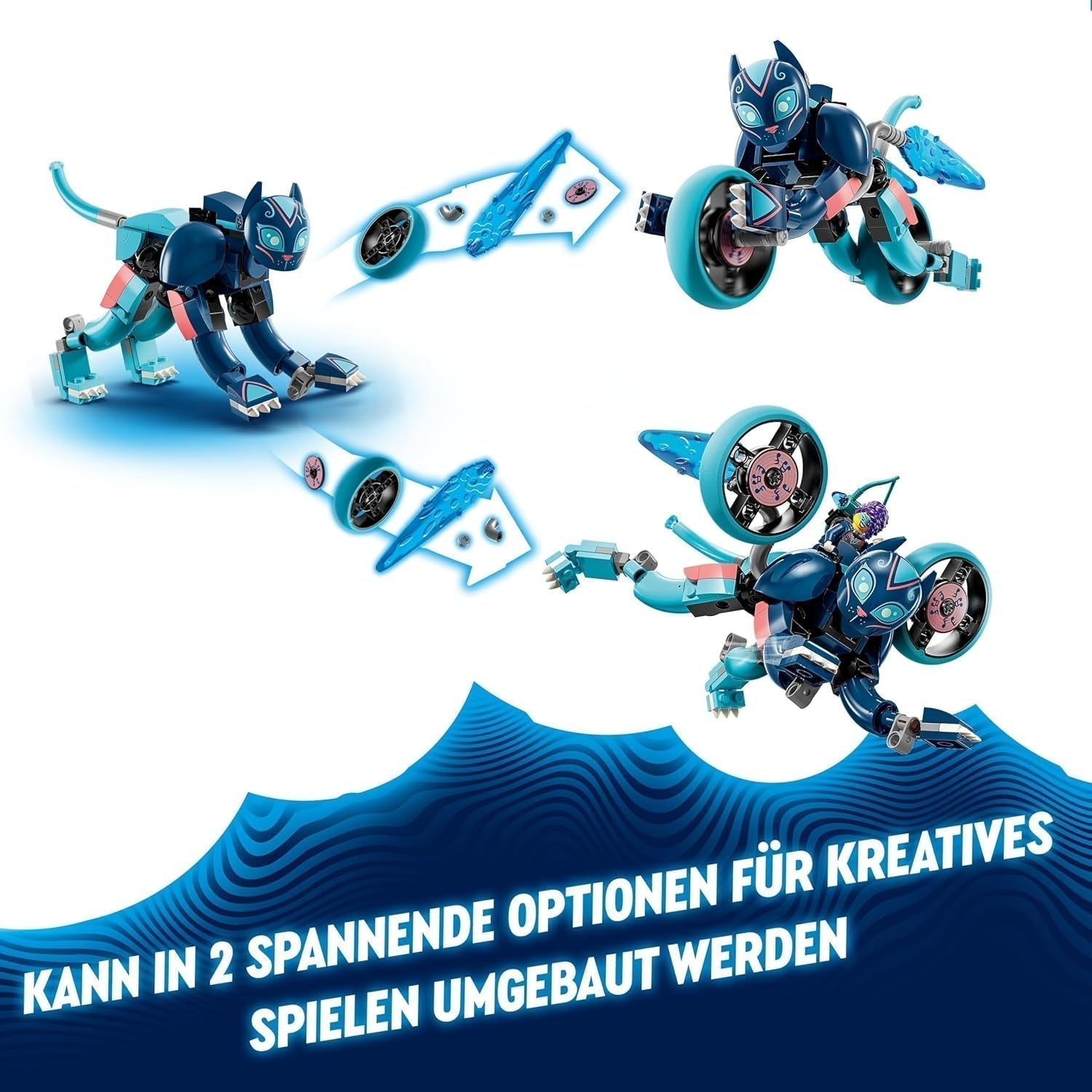 LEGO Dreamzzz Zoey's kat Motor 2 in 1 cadeau voor 7+ jaar oud Diermodel Bouwsteenspeelgoed Motor Fantasie speelset voor jongens en meisjes 71479 Bouwsets Beuche in LEGO-Store