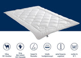 Irisette kamelendekbed - Made in Germany - Mono, dekbed voor alle seizoenen, kamelenhaardekbed voor overgang, 155 X 220 cm, Oeko-Tex gecertificeerd Quilts en quilts Naty Shop