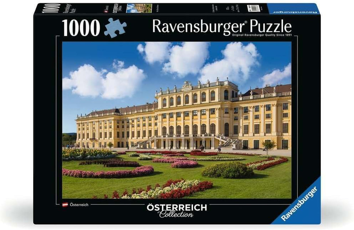 Ravensburger Puzzel 12000353 - Kasteel Schönbrunn - Legpuzzel van 1000 stukjes voor volwassenen en kinderen vanaf 14 jaar, Puzzel Naty Shop Nieuw Design
