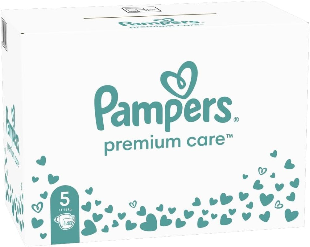 Pampers Luiers Maat 2 (4-8 kg), Premium Care Luiers, 68 stuks, Het beste comfort en bescherming voor de gevoelige huid van Pampers
